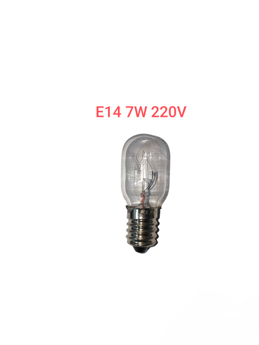 Denko E14 7W machine bulb incandescent small clear glass light bulb