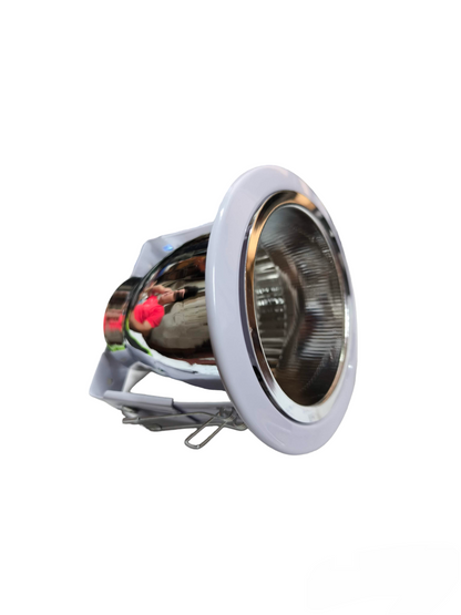 Firefly E27 reflector downlight for home with a sleek design and chrome finish