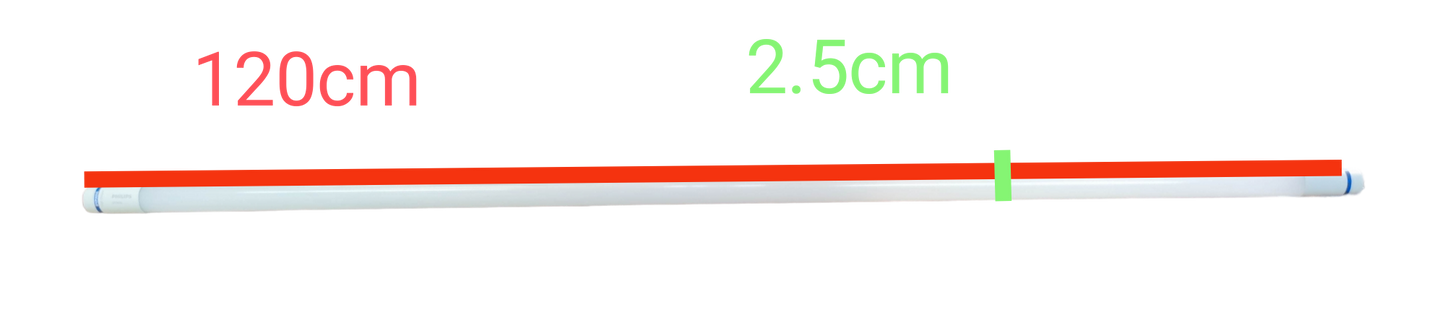 Philips 14W LED Fluorescent Tube Daylight 6500K 220V T8 Single Ended Master Series High Output HO14W/865T8DL