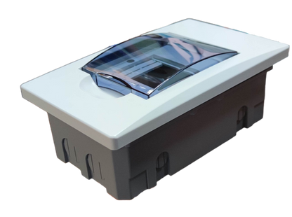 Omni 4 Ways Distribution Panel Box MDP-04PP Recessed Type Distribution Panel for Miniature Circuit Breaker