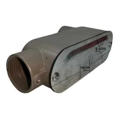 Local LB Conduit 1 Inch, Metal LB Conduit 25mm Conduit Bodies LB Threaded Type