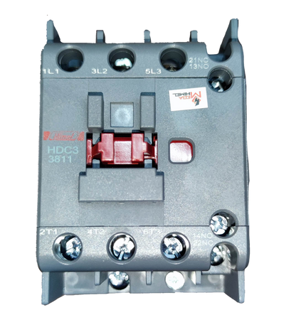 Himel Magnetic Contactor 38A 1NO/1NC 220V Coil Voltage HDC33811M7