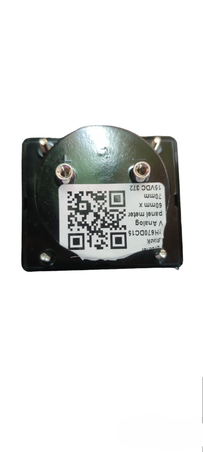 Denko 15V DC Panel Meter 60x70mm