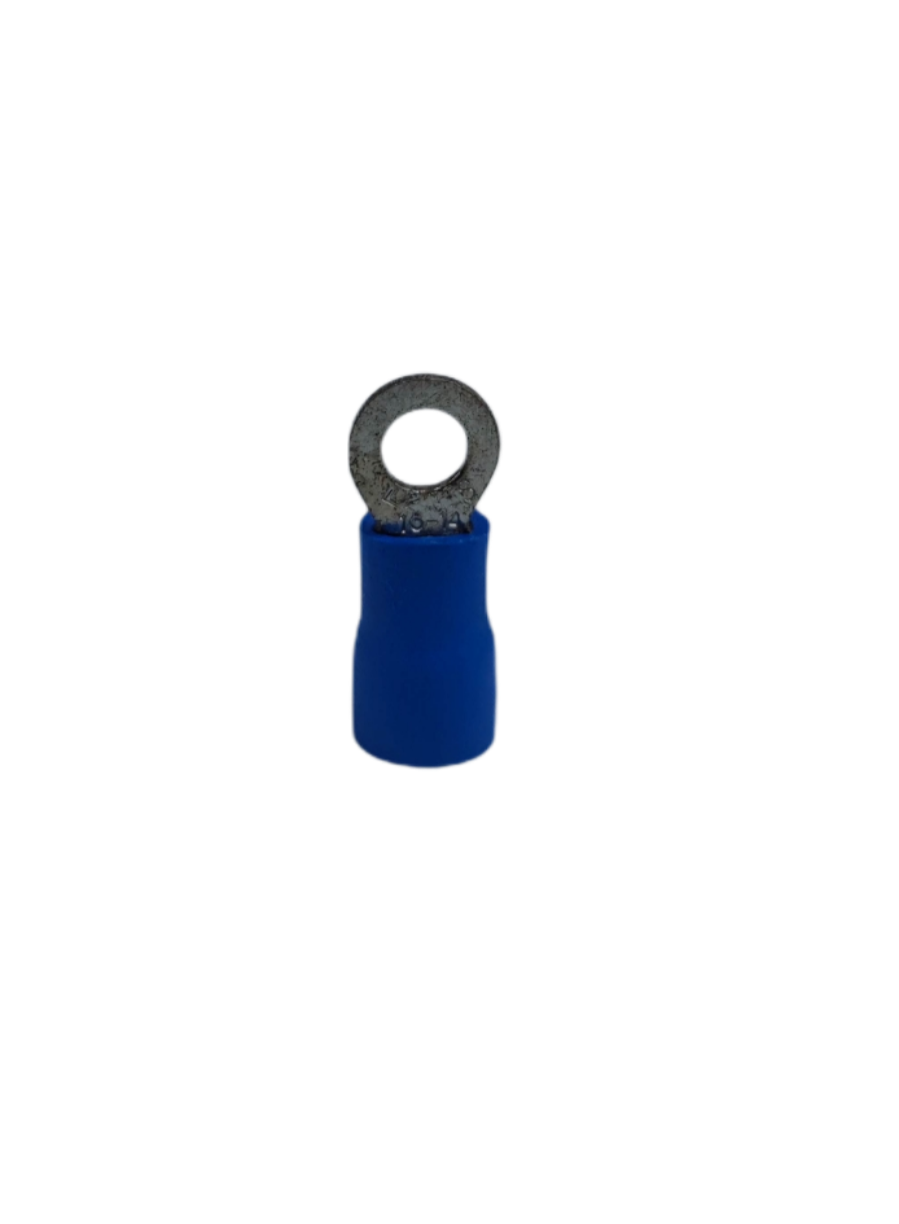 Local Terminal Lugs Ring Type Blue Insulation 3.5mm (10Pcs + 10Pcs Free) , Ring Terminal Lugs,  Round Terminal Lugs
