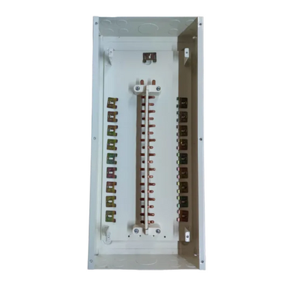 Panel Board 125A 2Pole Main ( Himel) 10KAIC 220V with 18 Branches 2pole Miniature Circuit Breaker ( Panasonic)