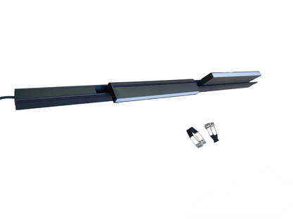 ILLUMIQ TERRA Magnetic Track Light 1 Meter 50mm with 2pcs 18W LED Foldable Flood Track Light Cool White 4000K 220V