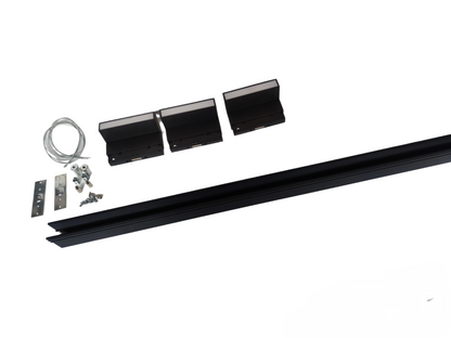 ILLUMIQ TERRA Magnetic Track Light 1 Meter 50mm with 3pcs 6W LED Foldable Flood Track Light Daylight 6500K 220V