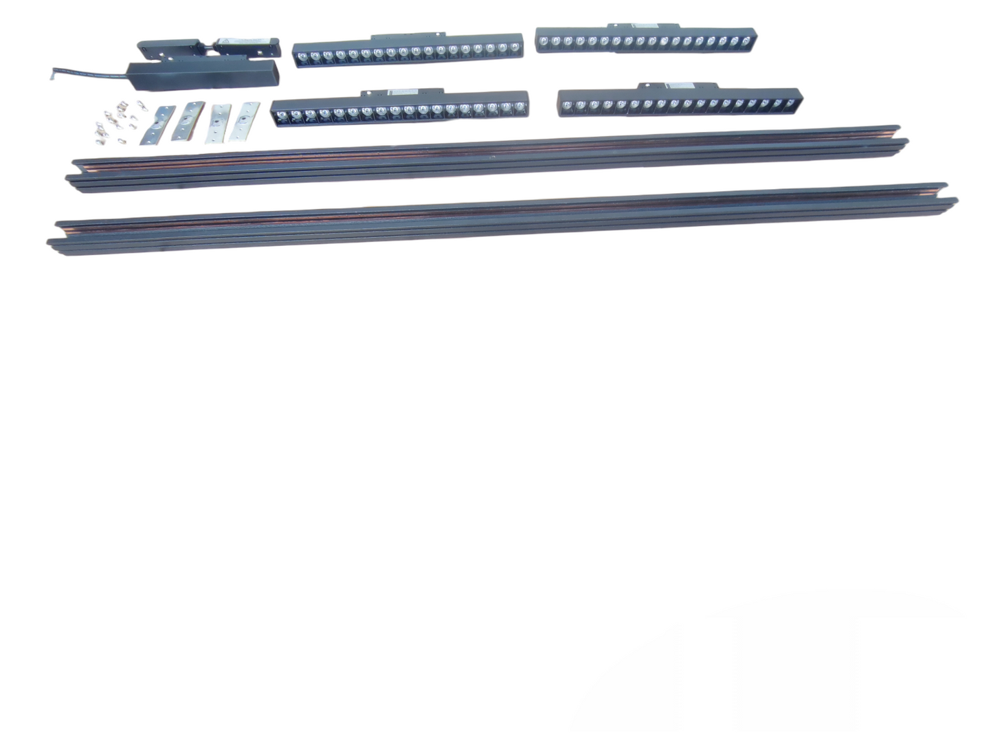 ILLUMIQ TERRA Magnetic Track Light 2 Meters 50mm with 4pcs 18W LED Grille Track Light 220V Warm White 3000K 20 Series