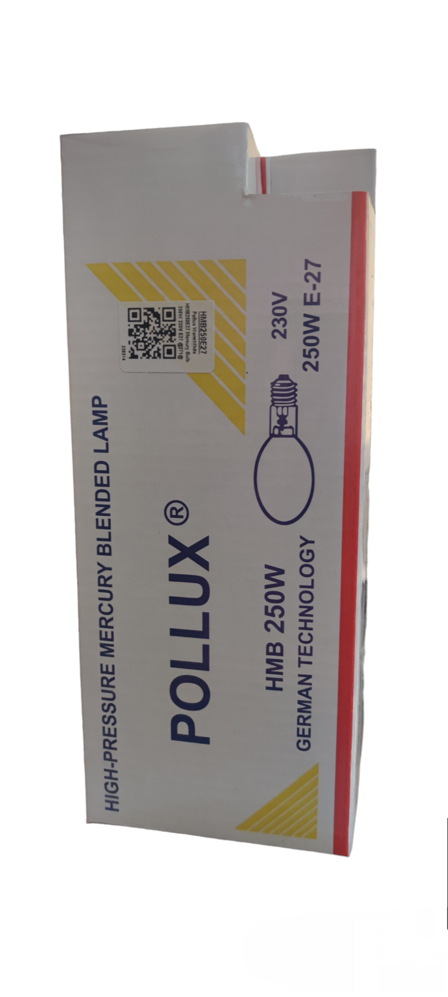 Pollux 250W Mercury Blended Lamp 220V E27, Mercury Bulb