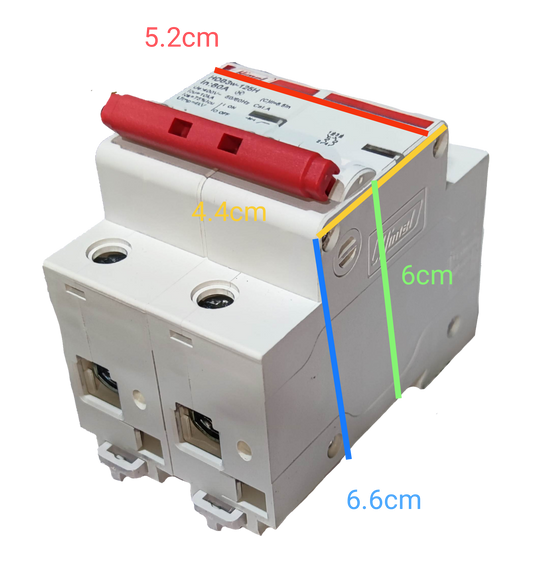 Himel 63A 3 Pole Miniature Circuit Breaker 6 KAIC, 63A 3P 220V Miniature Circuit Breaker