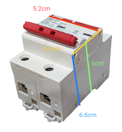 Himel 32A 3 Pole Miniature Circuit Breaker 6 KAIC, 32A 3P 220V Miniature Circuit Breaker