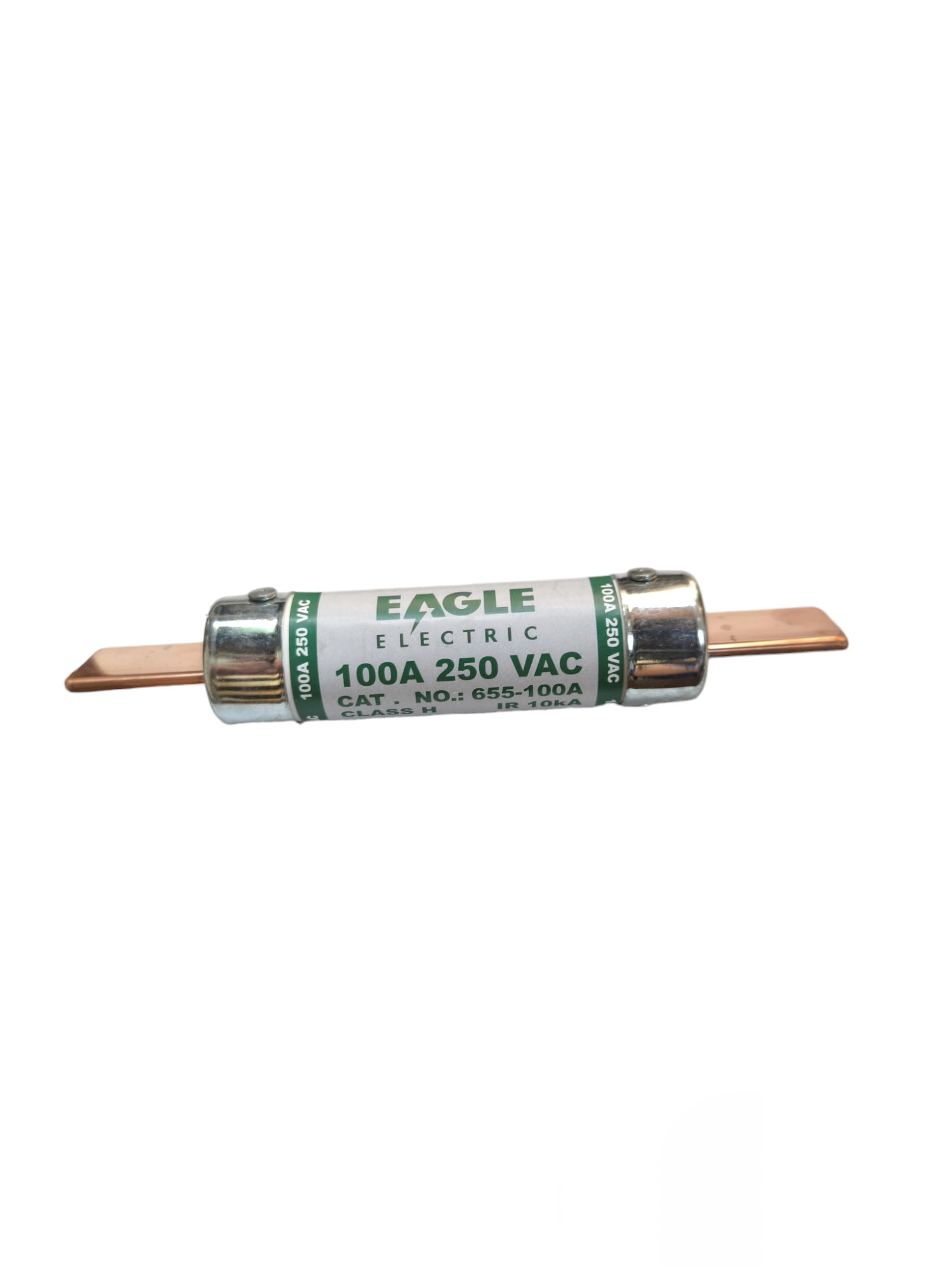 Eagle 100A Non- Renewable Fuse with 250 VAC rating and copper terminals for electrical protection