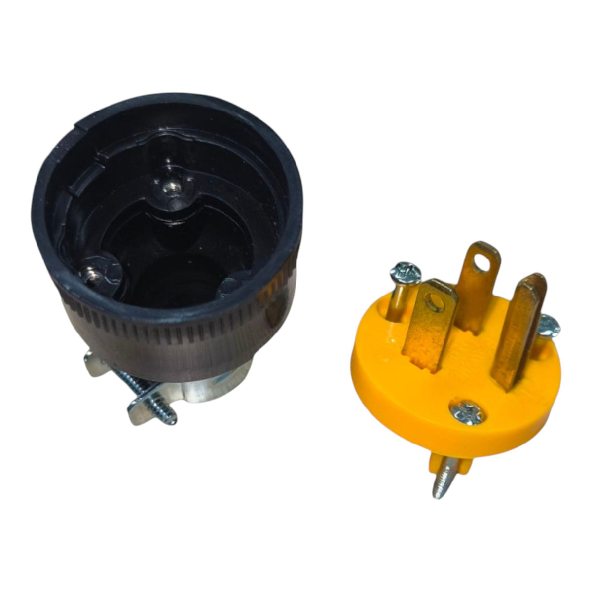 Eagle 15A 250V Heavy Duty Rubber Plug 3 Prong Type B CAT1709