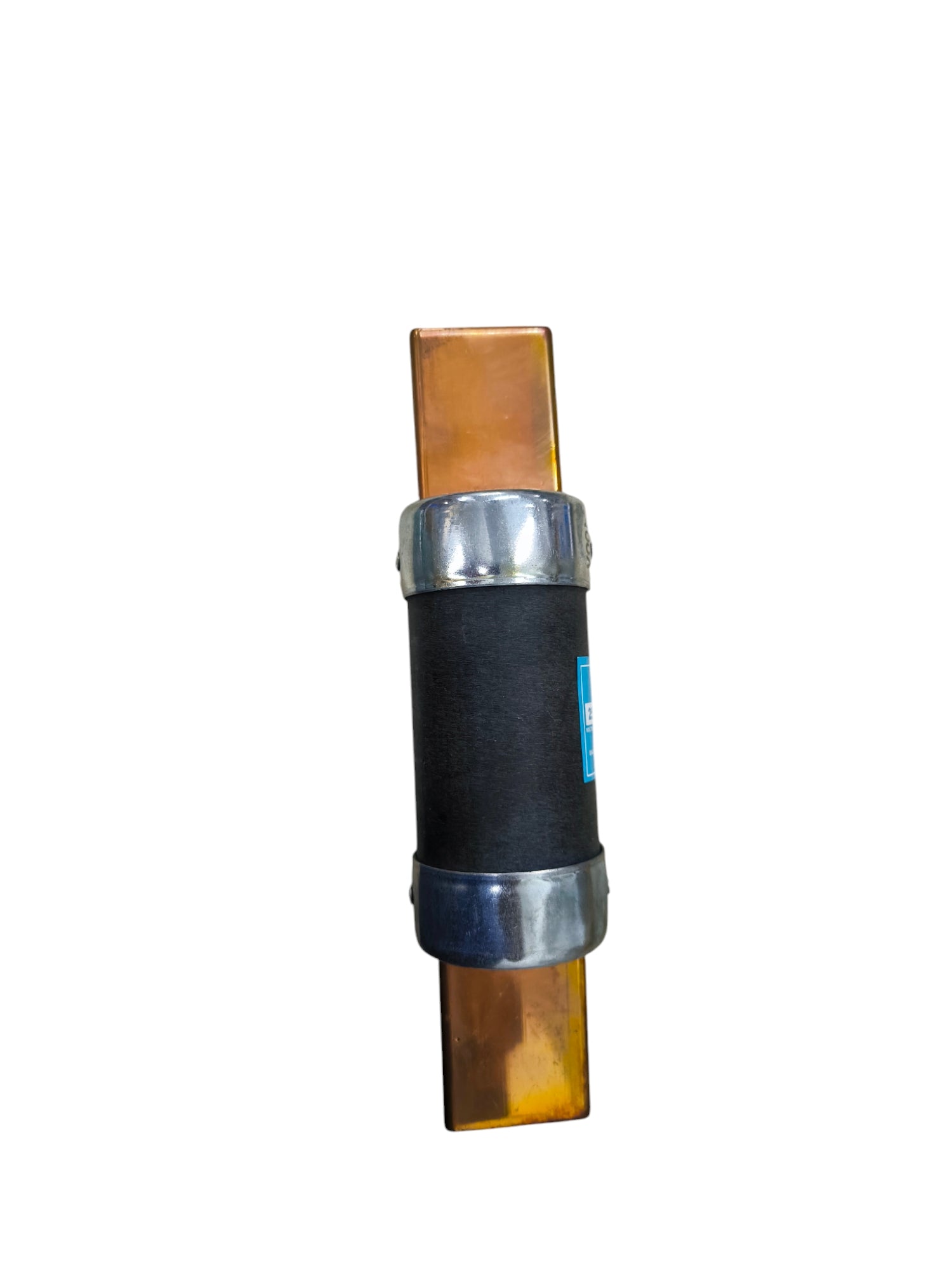 Eagle 655-400A Fuse 250V electrical circuitry part with copper ends and black cylindrical body