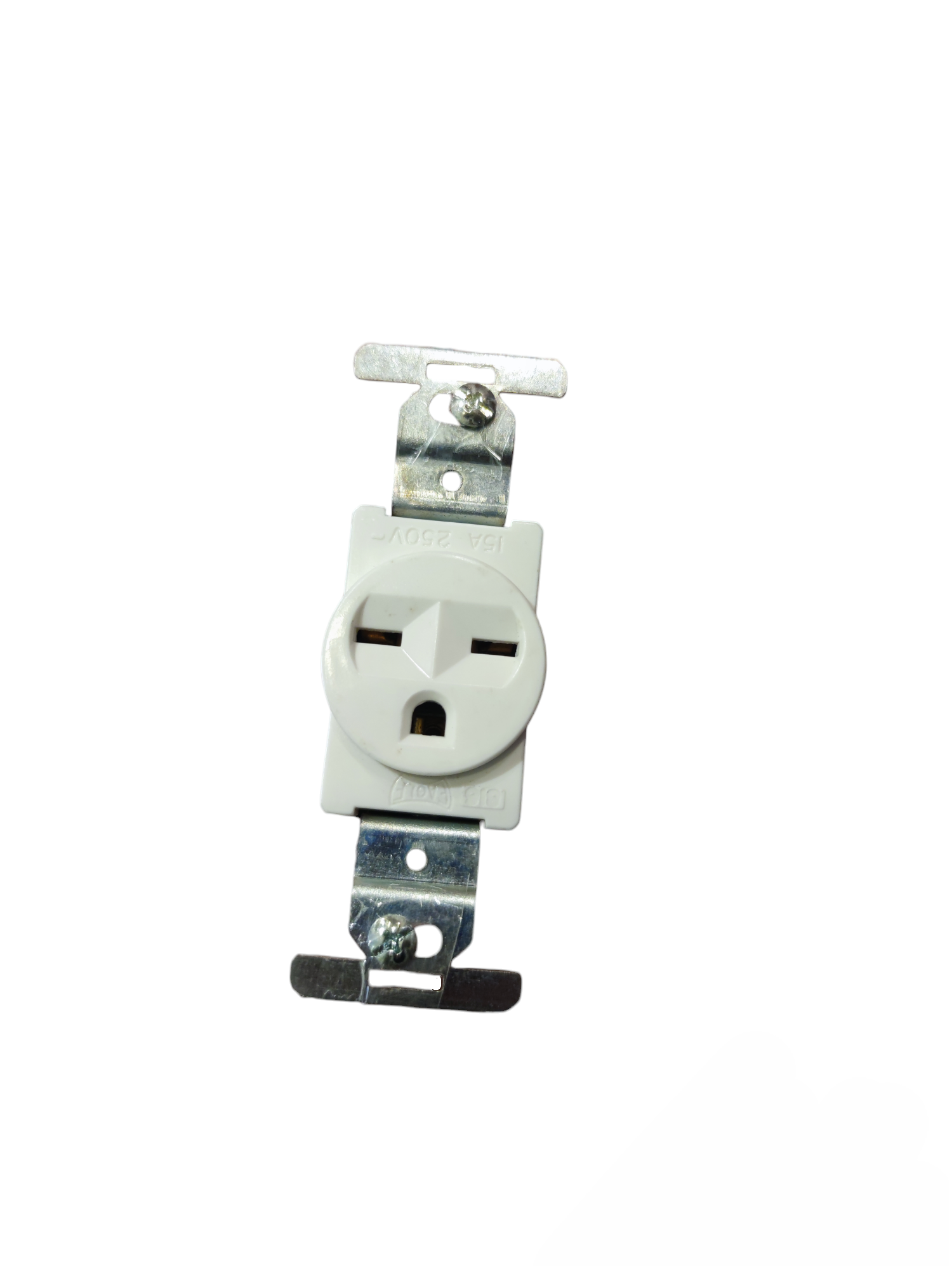 Eagle tandem outlet 15A 250V with durable design for electrical installations