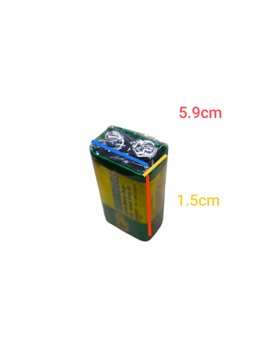GP 9V Battery Green Cell 1604G 6F22 9V
