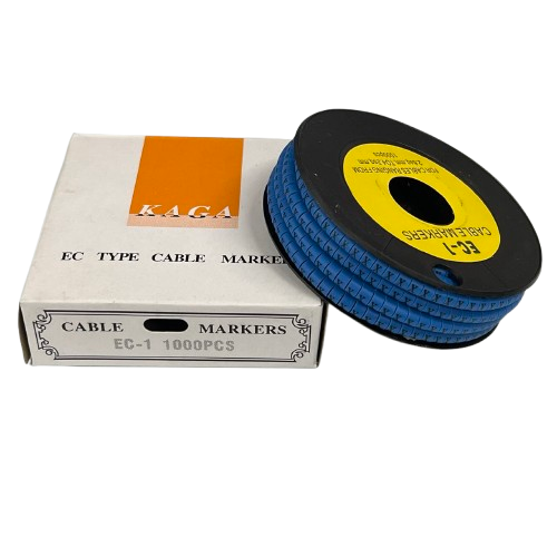 Grippes Cable Marker Blue - X Roll with 1000 Pieces for Effective Cable Management