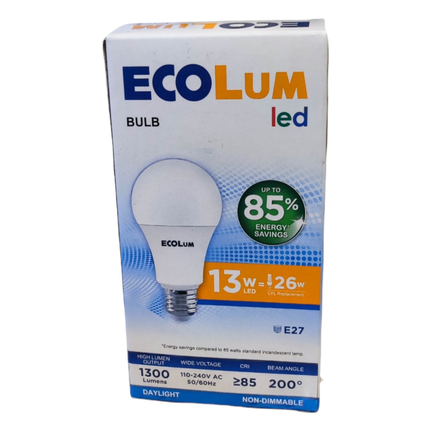 Ecolum 13W LED E27 220V Daylight 6500K CBI213DL