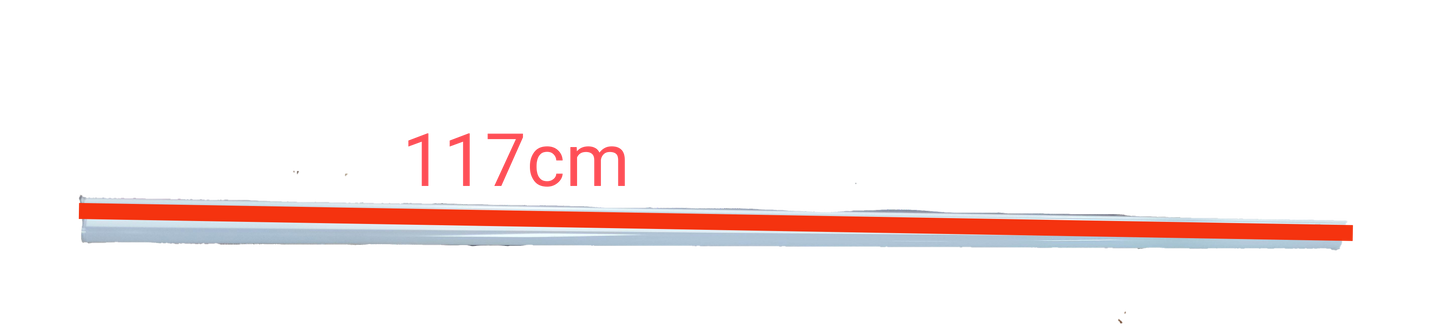 Ecolum 14W T5 LED batten 220V 3000K in a sleek design, measuring 117cm for efficient lighting