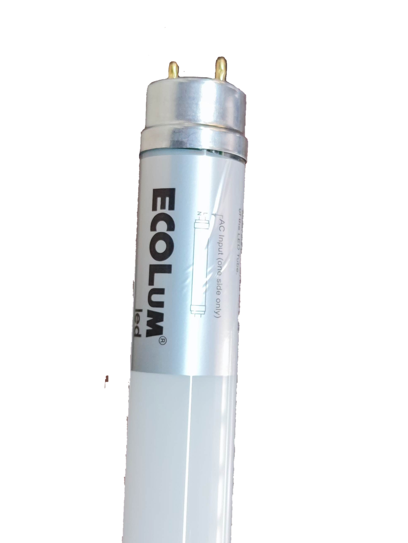 Ecolum 16W LED tube light 1200mm daylight with a sleek design for bright illumination