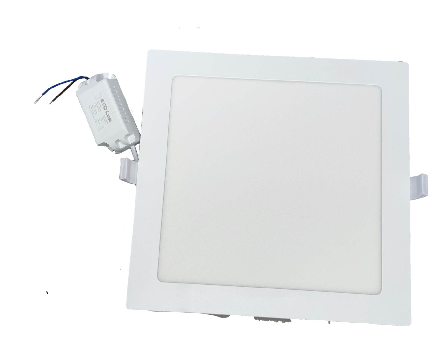Ecolum 18W LED downlight square with sleek design for modern ceiling lighting solutions