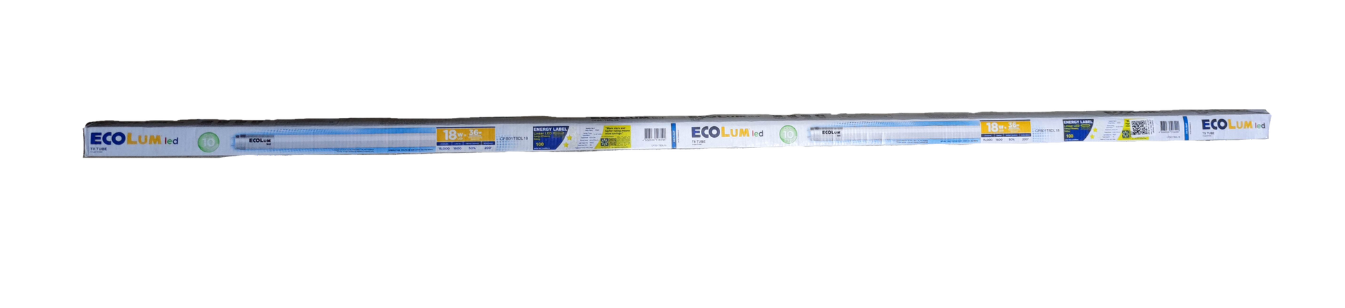 Ecolum 18W LED T8 tube daylight 220V with efficient lighting for home or office use