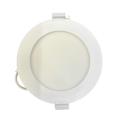 Ecolum 6W LED recessed slim downlight with a sleek white finish for modern lighting solutions