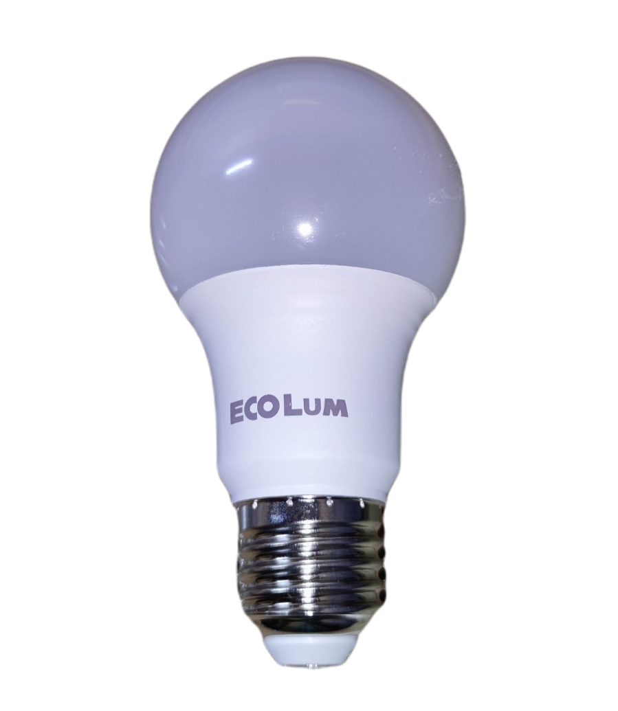 Ecolum 7W LED Bulb E27 220V Warm White with standard screw base for home lighting