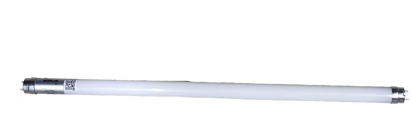Ecolum 9W LED T8 fluorescent tube designed for energy-efficient lighting solutions