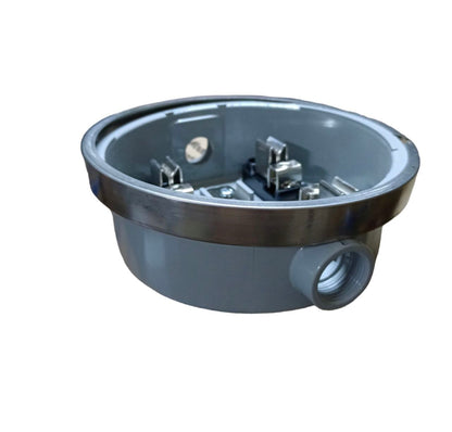 Citrtech Round Meter Base 3/4", Electrical Meter Base, KWH Meter Base