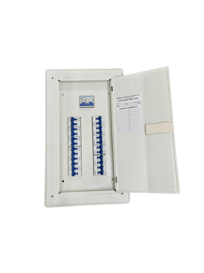Panel Board 100A 2Pole Main Chint Miniature Circuit Breaker Metal with 12 Branches 2 Pole (Panasonic)