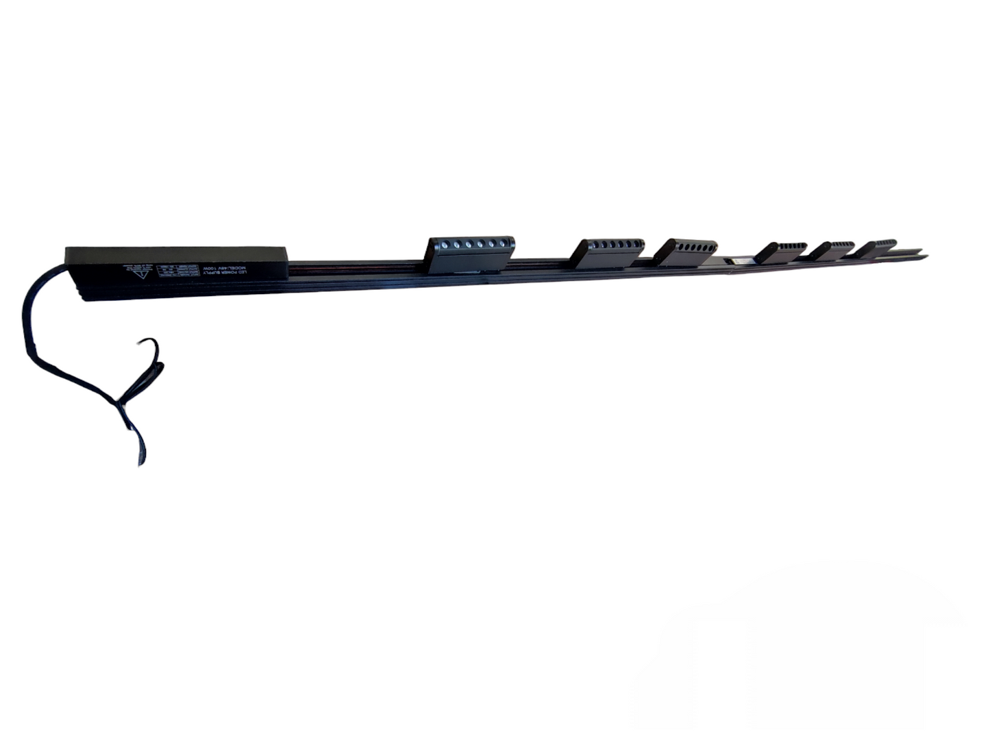 LED Magnetic Track Light 2 Meters 26mm Magnetic Track with 6pcs 6W LED Rotary Grille Track Light 220V Daylight 6500K ( ILLUMIQ TERRA) Series 20