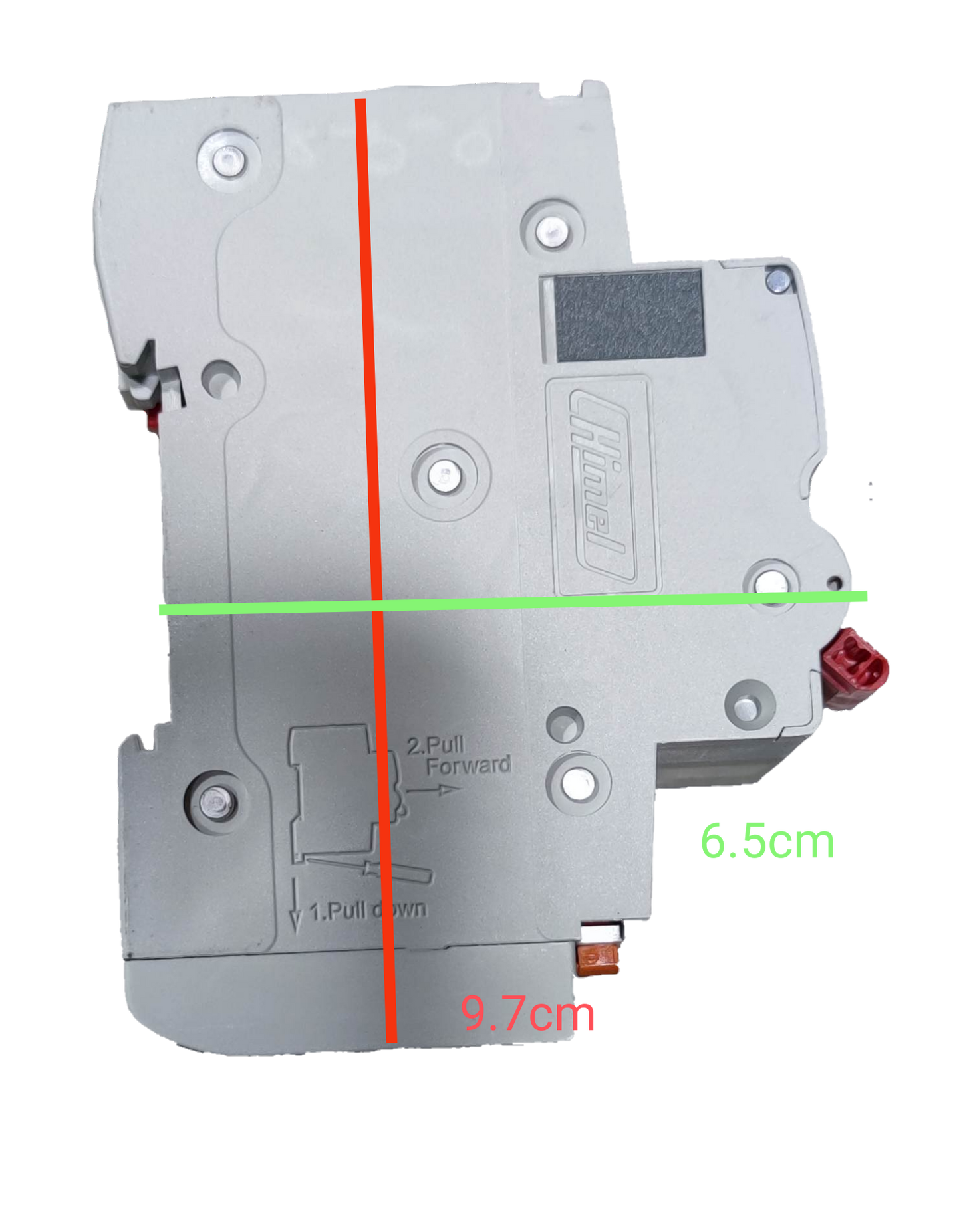 Himel 16A 6 KAIC 30mA 1P+N 220V AC HDB9LEN32IC16S, RCBO Residual Circuit Breaker with OverLoad