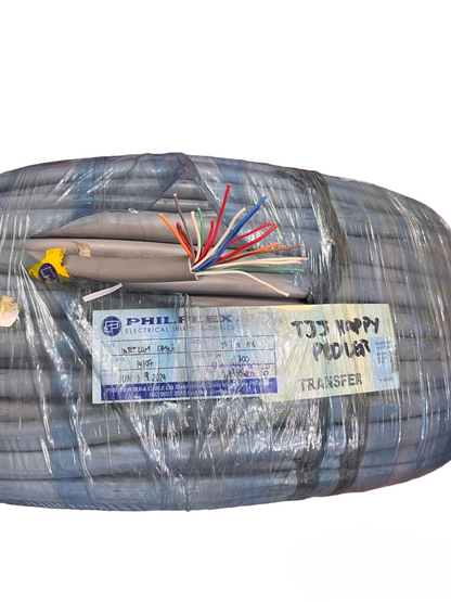 Phiflex Intercom Cable 10 Pairs 0.65mm AWG 22 ( 20 Strands Solid)