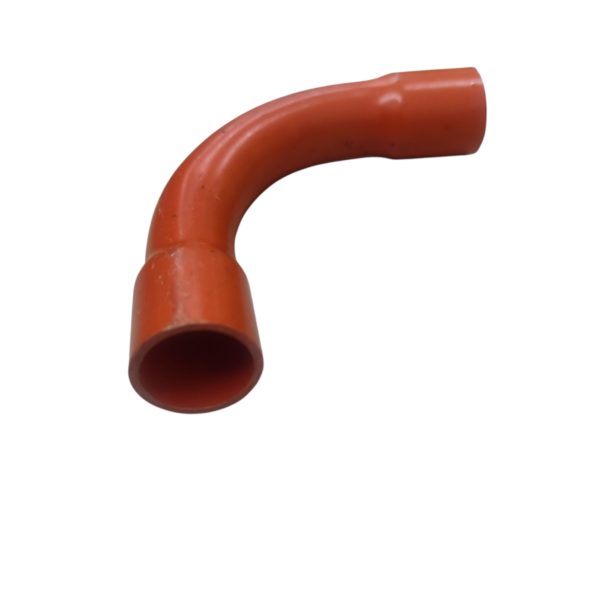 Atlanta Elbow for Electrical Wiring 25mm in orange durable plastic for conduit connections