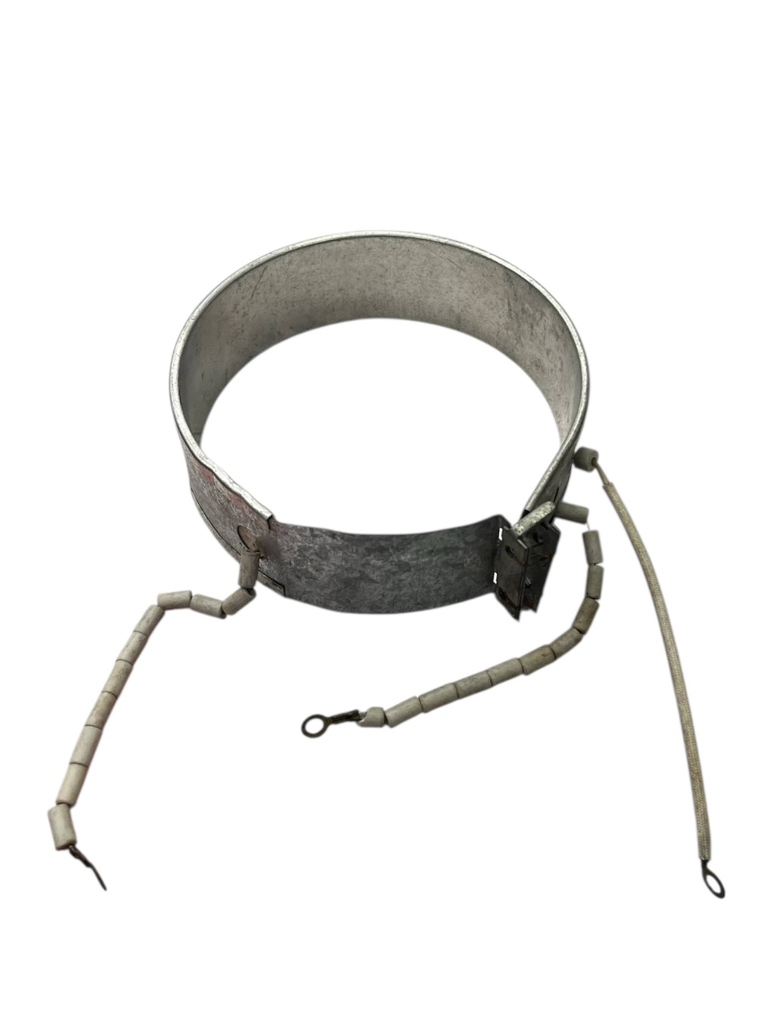 Electric Thermos Heating Element metal ring with connected insulated wires for kitchen equipment