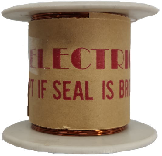 Philflex AWG 15 magnet wire 1 KG on a spool for electrical projects and applications