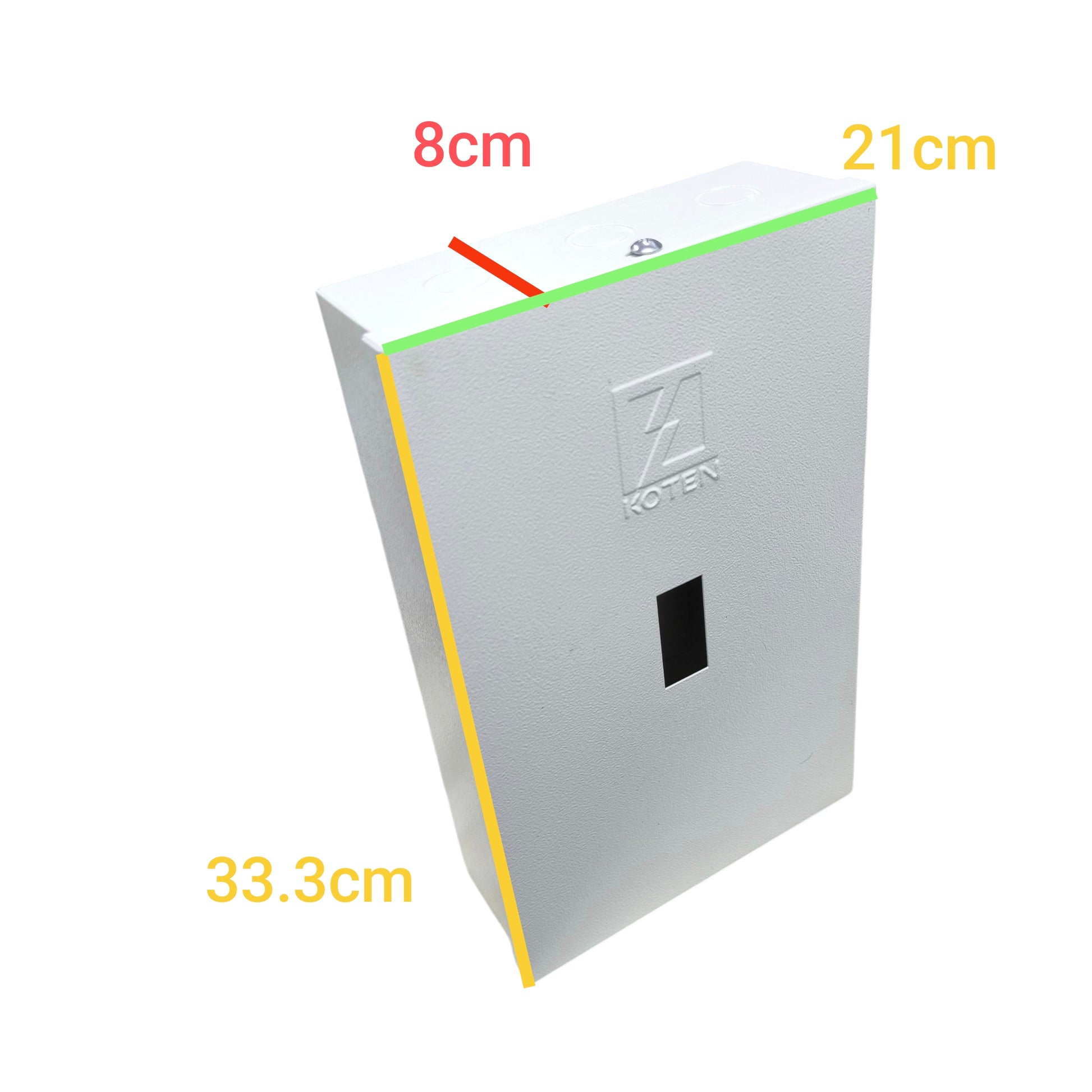 Schneider Circuit Breaker from electx Electrical Supply with dimensions of 33.3cm by 21cm and 8cm depth