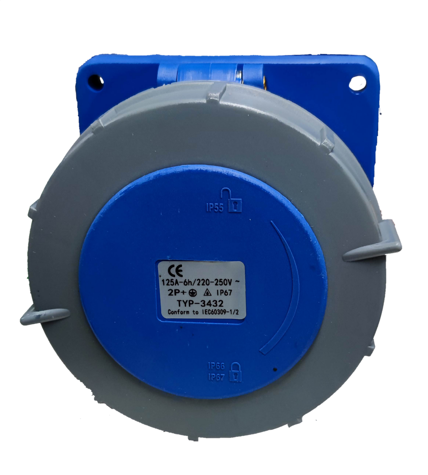 Grippes 125A Electrical Connector for Electx Electrical Supply, IP67 Rated for Safety