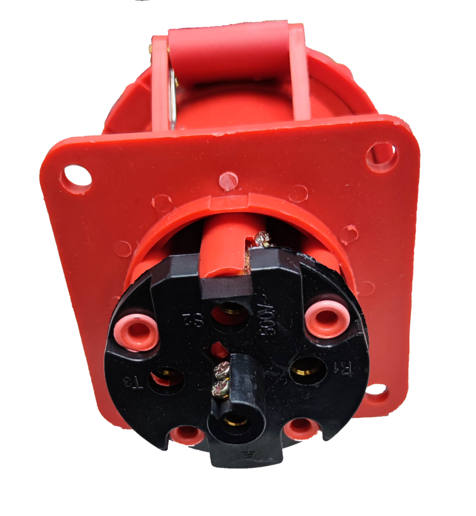 Grippes Electrical Supply Power Point in Red with Multiple Connectors for Electx Electrical Supply