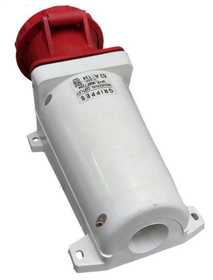 Grippes Power Socket Connector with Weatherproof Design from Electx Electrical Supply