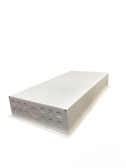 Koten white metal enclosure Panel Board 10 Branches with 225a Main rectangular surface mount box with multiple cable knockouts