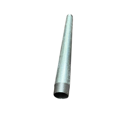 Local EMT conduit nipple 16 inch, metal pipe accessory for electrical conduit connections