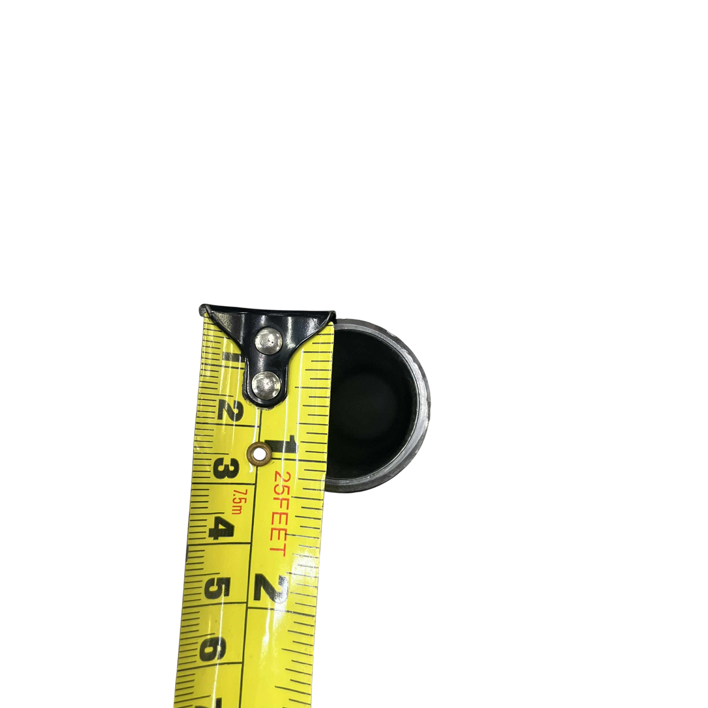 Local EMT conduit nipple 1 inch 6 inches with measuring tape for accurate sizing details