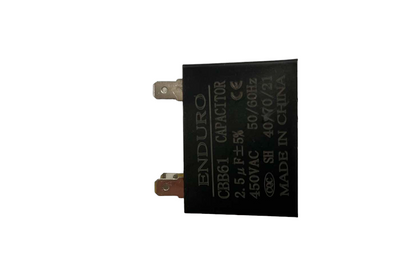 Fan capacitor 450V square with specifications for electrical circuitry and parts applications