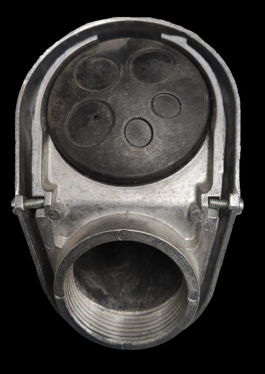 Electx Electrical Supply Entrance Cap 40mm EMT Thread Type for electrical conduit protection