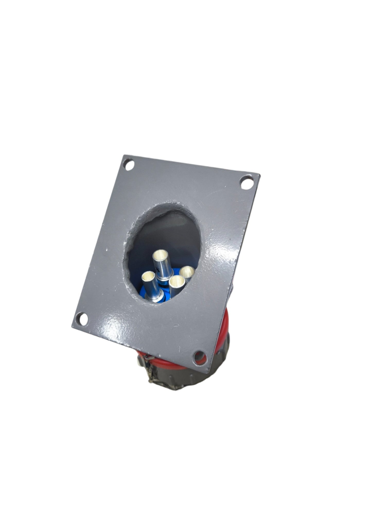 Grippes explosion proof industrial outlet with rugged design for safe electrical connections