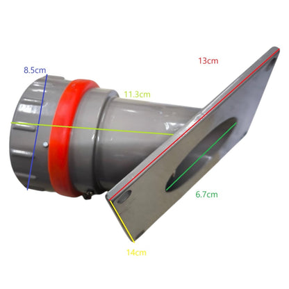 Grippes 150A 3P+E Industrial Outlet 315 - 500V AC Metal Casing Chassis Type IEC60309-2 BJ-150XGZ-4W