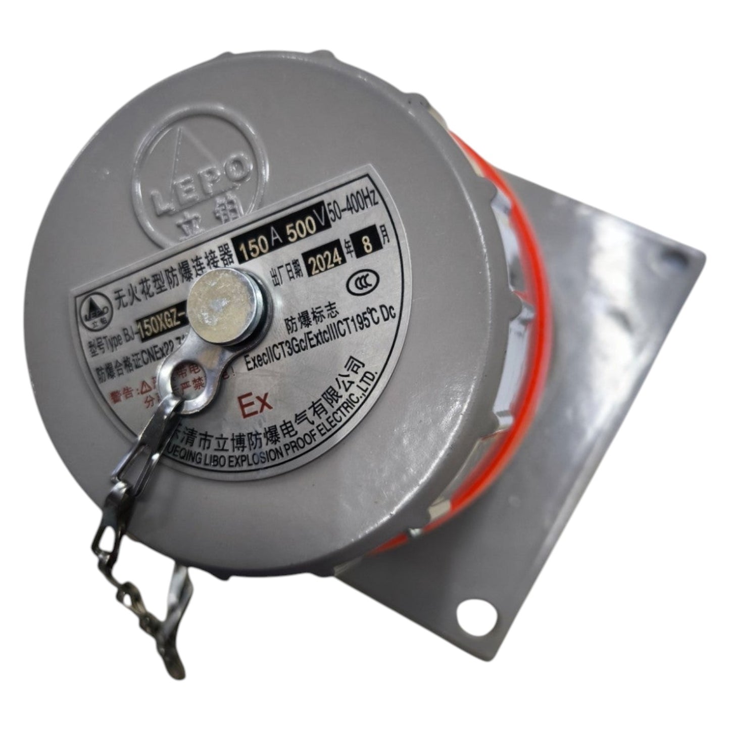 Grippes 150A 3P+E Industrial Outlet 315 - 500V AC Metal Casing Chassis Type IEC60309-2 BJ-150XGZ-4W