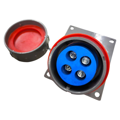 Grippes 150A 3P+E Industrial Outlet 315 - 500V AC Metal Casing Chassis Type IEC60309-2 BJ-150XGZ-4W